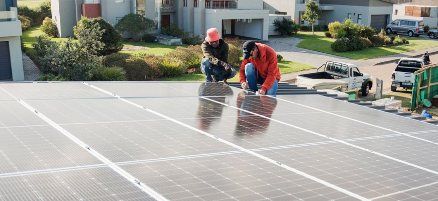 Close-up of gate motor showing lubrication points