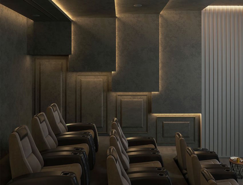 Smart Cinema Lighting Control