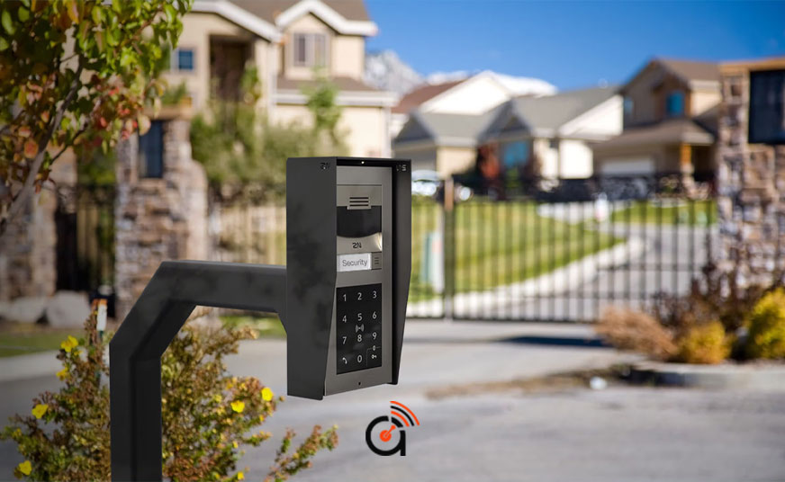 Automated Gate and Intercom System Installation